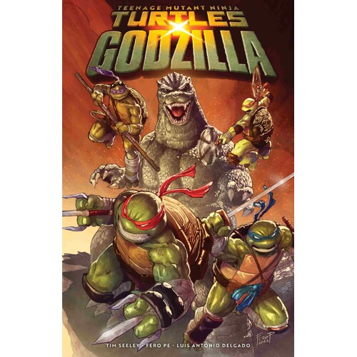 TEENAGE MUTANT NINJA TURTLES X GODZILLA TP - Tim Seeley