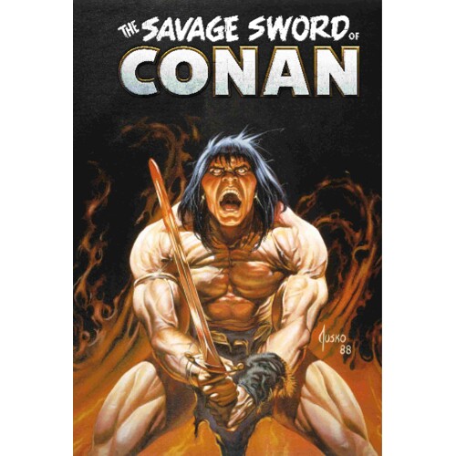 SAVAGE SWORD OF CONAN THE ORIGINAL COMICS OMNIBUS HC VOL 12 JUSKO REGULAR EDITION (MR) - Chuck Dixon, Gerry Conway, Doug Murray