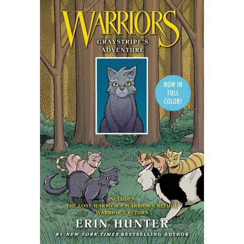 WARRIORS GRAYSTRIPES ADVENTURE 3 IN 1 TP - Erin Hunter
