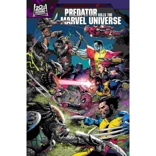 PREDATOR KILLS THE MARVEL UNIVERSE OMNIBUS HC CVR A LEINIL YU COVER - Benjamin Percy