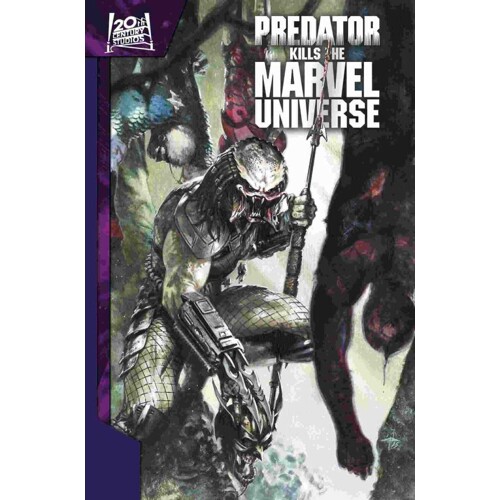 PREDATOR KILLS THE MARVEL UNIVERSE OMNIBUS HC CVR B GABRIELE DELL'OTTO DIRECT MARKET EXCLUSIVE COVER - Benjamin Percy