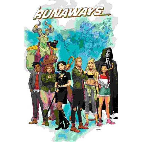 RUNAWAYS BY RAINBOW ROWELL OMNIBUS HC CVR A KRIS ANKA COVER - Rainbow Rowell