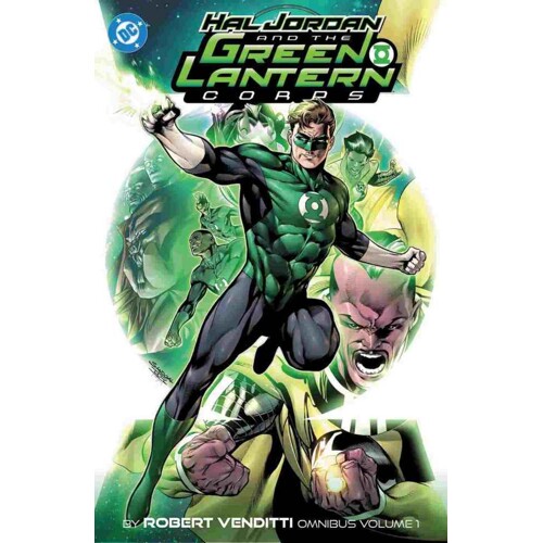 HAL JORDAN AND THE GREEN LANTERN CORPS BY ROBERT VENDITTI OMNIBUS HC VOL 01 - Robert Venditti