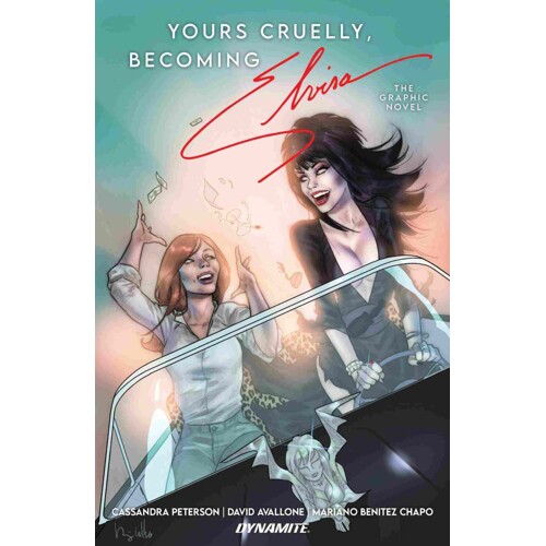 YOURS CRUELLY BECOMING ELVIRA HC SIGNED BY ELVIRA LIMITED EDITION - Cassandra Peterson, David Avallone