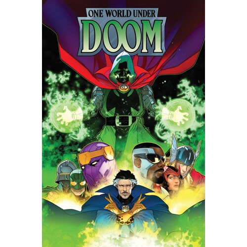 ONE WORLD UNDER DOOM HC OMNIBUS CVR B R.B. SILVA DIRECT MARKET EXCLUSIVE COVER - Ryan North
