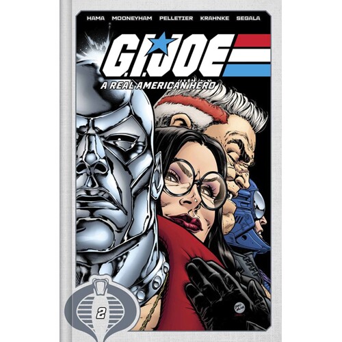 GI JOE A REAL AMERICAN HERO DLX ED HC BOOK 02 CVR B DIRECT MARKET EXCLUSIVE BRAD WALKER & LAURA MARTIN COBRA CVR - Larry Hama