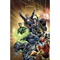 JUSTICE LEAGUE HC VOL 05 FOREVER HEROES (N52) - Geoff Johns