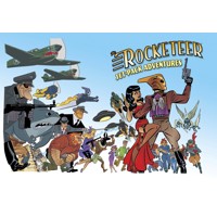 ROCKETEER JET POWERED ADVENTURES PROSE SC - Gregory Frost &amp; Various