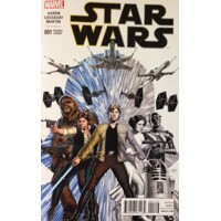 STAR WARS #1 CASSADAY RETAILER PARTY VAR - Jason Aaron