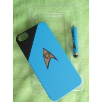 STAR TREK IPHONE 5 SCIENCES BLUE CASE STYLUS