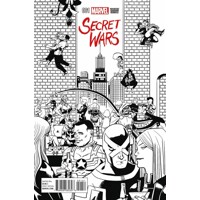 SECRET WARS #1 (OF 8) ZDARSKY PARTY SKETCH VAR