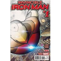 INVINCIBLE IRON MAN #1 PREMIERE PREVIEW VAR - Brian Michael Bendis