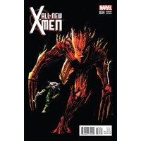 ALL NEW X-MEN #34 ROCKET RACCOON AND GROOT JOCK VAR - Brian Michael Bendis