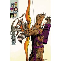 AVENGERS WORLD #15 ROCKET RACCOON AND GROOT VAR - Nick Spencer, Frank Barbiere