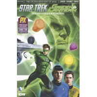 SDCC 2015 STAR TREK GREEN LANTERN #1 CVR B - Mike Johnson