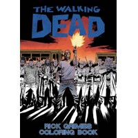 WALKING DEAD RICK GRIMES ADULT COLORING BOOK (MR)