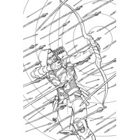 GREEN ARROW AN ADULT COLORING BOOK TP - Cully Hamner