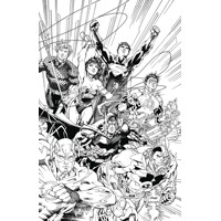 JUSTICE LEAGUE AN ADULT COLORING BOOK TP - Jim Lee, Scott Williams