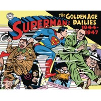 SUPERMAN THE GOLDEN AGE NEWSPAPER DAILIES HC 1944-1947 - Alvin Schwartz
