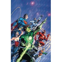 JUSTICE LEAGUE ORIGIN DLX ED HC - Geoff Johns