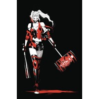 HARLEY QUINN BLACK WHITE RED TP