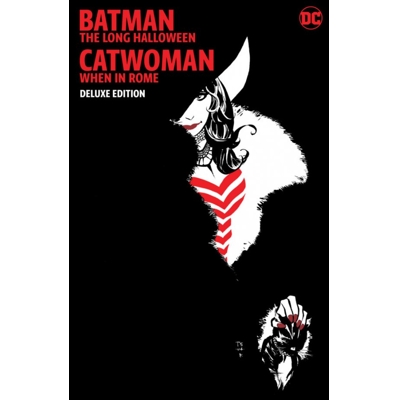 BATMAN LONG HALLOWEEN CATWOMAN WHEN IN ROME DLX ED HC - Jeph Loeb