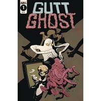 GUTT GHOST TROUBLE W/ SAWBUCK SKELETON SOCIETY MIGNOLA CVR - Enzo Garza