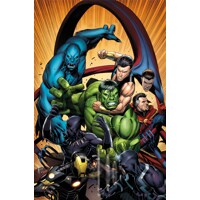 AVENGERS BY JONATHAN HICKMAN OMNIBUS HC VOL 02 KEOWN DM VAR - Jonathan Hickman