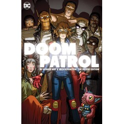 DOOM PATROL BY GERARD WAY NICK DERINGTON DELUXE ED HC