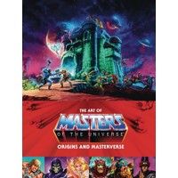 ART OF MASTERS OF UNIVERSE ORIGINS &amp; MASTERVERSE HC - Mattel, Alex Irvine