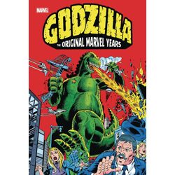 Godzilla Original Marvel Years Omnibus First Issue Dm Var