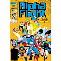 ALPHA FLIGHT BY MANTLO &amp; LEE OMNIBUS HC MIKE MIGNOLA DM VAR