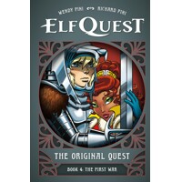 ELFQUEST THE ORIGINAL QUEST HC BOOK FOUR THE FIRST WAR - Wendy Pini
