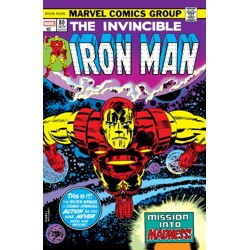 THE INVINCIBLE IRON MAN OMNIBUS HC VOL 04 CVR B JACK KIRBY DIRECT MARKET COVER...