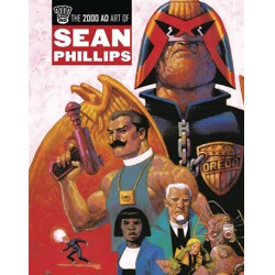 2000 AD ART OF SEAN PHILLIPS HC - Sean Phillips