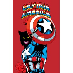 CAPTAIN AMERICA BY MARK GRUENWALD HC OMNIBUS VOL 03 CVR B RIK LEVINS DIRECT MA...