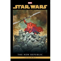 STAR WARS LEGENDS: THE NEW REPUBLIC HC OMNIBUS VOL 03 CVR A DAVE DORMAN CRIMSO...