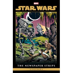 STAR WARS LEGENDS: THE NEWSPAPER STRIPS HC OMNIBUS CVR B AL WILLIAMSON ORD MAN...