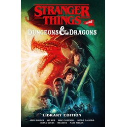 STRANGER THINGS AND DUNGEONS &amp; DRAGONS LIBRARY EDITION HC - Jim Zub