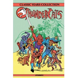 THUNDERCATS CLASSIC YEARS COLLECTION OMNIBUS HC CLASSIC COVER SIGNED BY BRETT ...
