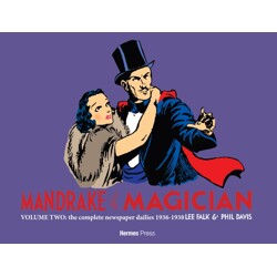 MANDRAKE THE MAGICIAN HC VOL 02 THE COMPLETE NEWSPAPER DAILIES - Lee Falk