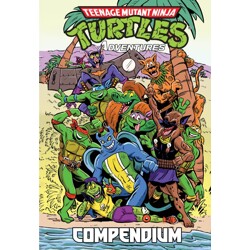 TEENAGE MUTANT NINJA TURTLES ADVENTURES COMPENDIUM TP VOL 02 HC - Dean Clarrain