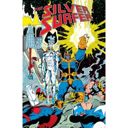 SILVER SURFER: THE INFINITY GAUNTLET OMNIBUS HC CVR A RON LIM INFINITY GAUNTLE...
