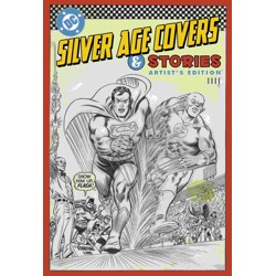 DC SILVER AGE COVERS AND STORIES ARTISTS EDITION HC DIRECT MARKET EXCLUSIVE - ...