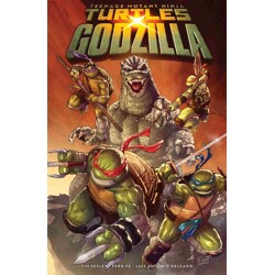 TEENAGE MUTANT NINJA TURTLES X GODZILLA TP - Tim Seeley