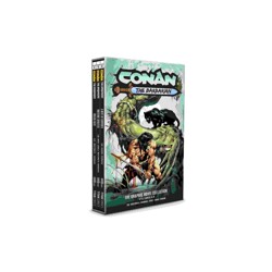 CONAN THE BARBARIAN HC VOL 04-06 SLIPCASE SET REGULAR EDITION ROBERTO DE LA TO...