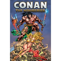 CONAN THE MINISERIES OMNIBUS HC DIRECT MARKET EDITION CLAUDIO CASTELLINI CVR (...