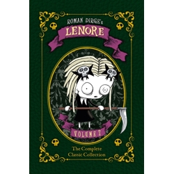 LENORE HC SLIPCASE SET SWIRLIES PURPLE NURPLES PINK BELLIES  - Roman Dirge