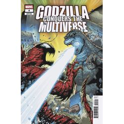 Godzilla Conquers The Multiverse #4 Cvr B Ron Lim Heisei Vs. Marvel Var