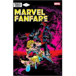 MARVEL FANFARE #2 FACSIMILE EDITION CVR A MICHAEL GOLDEN